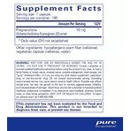 Дієтична добавка Pure Encapsulations Прегненолон, 10 мг, 180 капсул: ціни та характеристики
