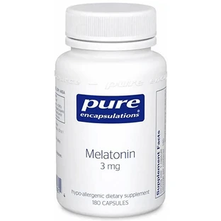 Диетическая добавка Pure Encapsulations Мелатонин, 3 мг, 180 капсул