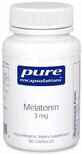 Дієтична добавка Pure Encapsulations Мелатонін, 3 мг, 180 капсул