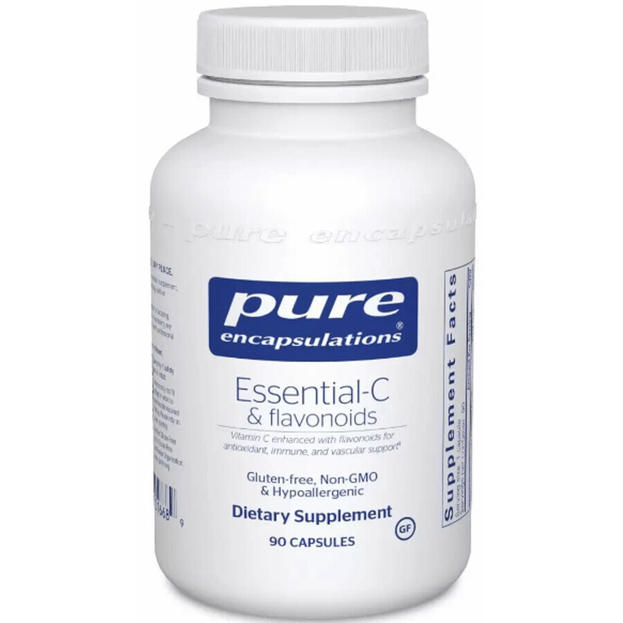 Диетическая добавка Pure Encapsulations Ester-C и флавоноиды, 90 капсул: цены и характеристики