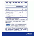 Дієтична добавка Pure Encapsulations Кон'югована лінолева кислота, 1000 мг, 60 гелевих капсул: ціни та характеристики