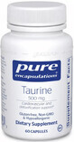 Диетическая добавка Pure Encapsulations Таурин, 500 мг, 60 капсул