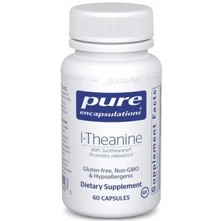 Диетическая добавка Pure Encapsulations L-теанин, 60 капсул