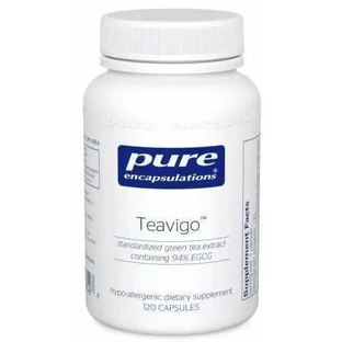Диетическая добавка Pure Encapsulations Высокоочищенный экстракт зеленого чая, 120 капсул