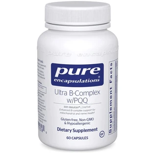 Диетическая добавка Pure Encapsulations B-комплекс плюс, 60 капсул