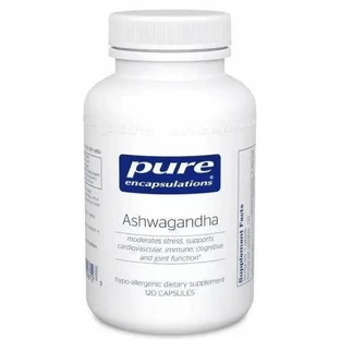 Дієтична добавка Pure Encapsulations Ашваганда, 120 капсул