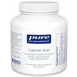 Диетическая добавка Pure Encapsulations Каприловая кислота, 120 капсул