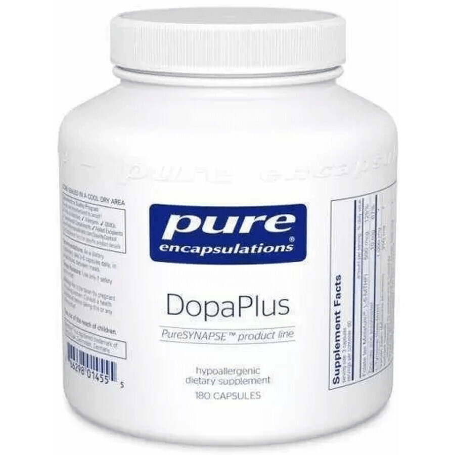 Дієтична добавка Pure Encapsulations Всебічна підтримка допаміну, 180 капсул: ціни та характеристики