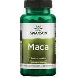 Дієтична добавка Swanson Мака, 500 мг, 100 капсул