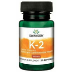 Диетическая добавка Swanson Витамин К2, 100 мкг, 30 гелевых капсул: цены и характеристики