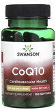Диетическая добавка Swanson Ультра коэнзим Q10, 100 мг, 100 гелевых капсул