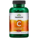 Диетическая добавка Swanson Витамин С с шиповником, 1000 мг, 90 капсул: цены и характеристики
