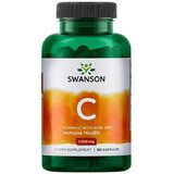 Дієтична добавка Swanson Вітамін С з шипшиною, 1000 мг, 90 капсул