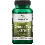 Диетическая добавка Swanson Зеленый чай экстракт 500 мг, 60 капсул: цены и характеристики