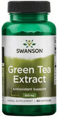 Дієтична добавка Swanson Зелений чай екстракт 500 мг, 60 капсул