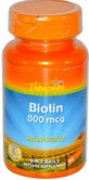 Дієтична добавка Thompson Біотин 800 мкг, 90 таблеток