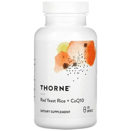 Дієтична добавка Thorne Research Червоний дріжджовий рис,120 капсул
