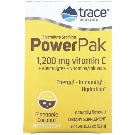 Дієтична добавка Trace Minerals Електроліти, 32 пакетів по 6,5 г: ціни та характеристики