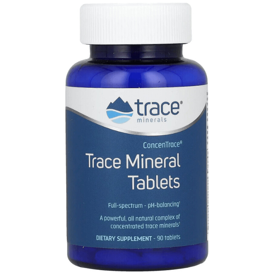 Дієтична добавка Trace Minerals Мінерали, 90 таблеток: ціни та характеристики