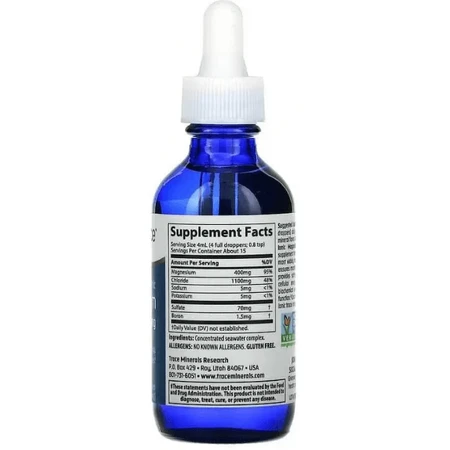 Диетическая добавка Trace Minerals Ионный магний 400 мг, 59 мл: цены и характеристики
