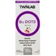 Витамин В12, B-12 Dots, Twinlab, вкус вишни, 500 мкг, 100 таблеток