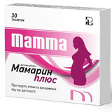 Мамарин плюс при тошноте, усталости и истощении во время беременности табл. №30
