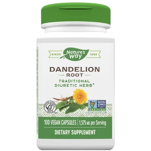 Корень одуванчика Nature's Way Dandelion Root флакон 100 шт