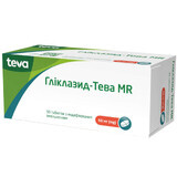 Гліклазид-Тева MR таблетки з модифікованим вивільненням по 60 мг №90