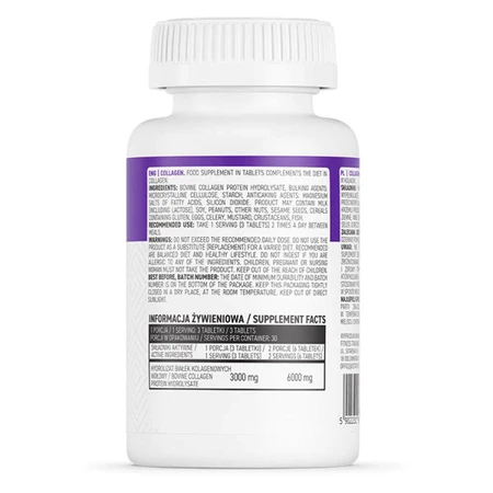 Коллаген для суставов и связок OstroVit Collagen в таблетках №90: цены и характеристики