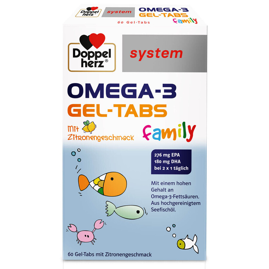 Доппельгерц System Омега-3 для дітей желейні пастилки, №60: ціни та характеристики