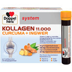 Доппельгерц System Колаген 11.000 Куркума+Імбир розчин для пиття флакон 25 мл, №30: ціни та характеристики