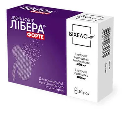 Либера Форте капс. №30: цены и характеристики