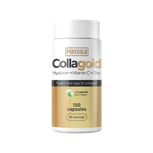 Коллаген с гиалуроновой кислотой Pure Gold CollaGold капсулы №120
