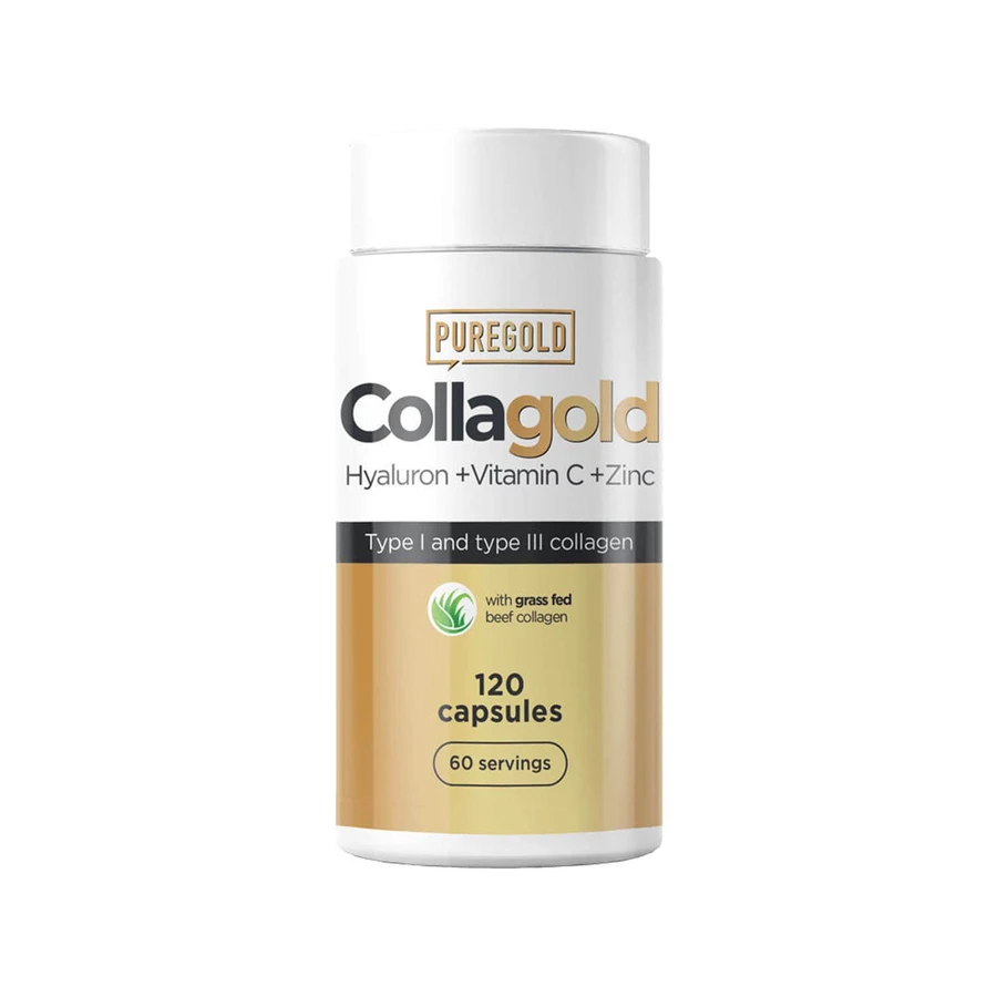 Коллаген с гиалуроновой кислотой Pure Gold CollaGold капсулы №120: цены и характеристики