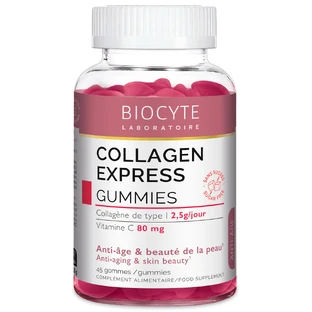 Biocytе COLLAGEN EXPRESS GUMMIES (pot) Коллаген: Поддержка здоровья и молодости кожи, 45 конфет
