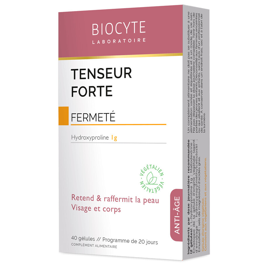 Biocytе TENSEUR FORTE Эффект Ботокса: Борьба с дряблостью и утратой упругости кожи, 40 капсул.: цены и характеристики