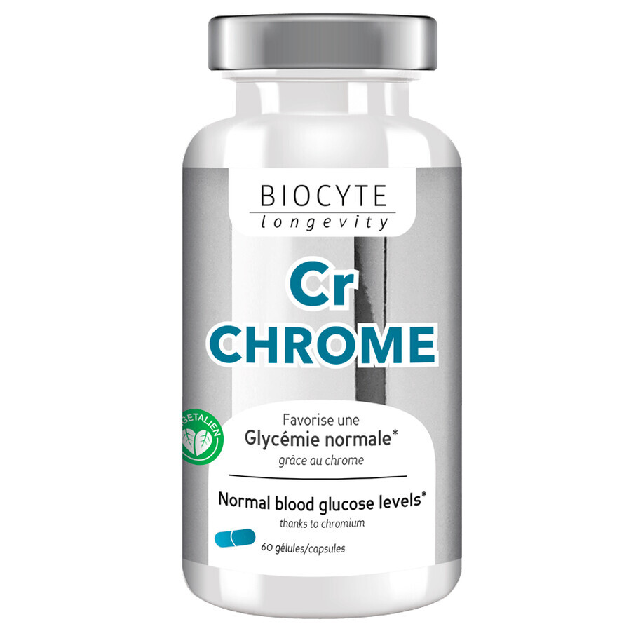 Biocytе CR CHROME Хромовий Комплекс: Підтримка Рівня Глюкози у Крові, 30 капсул: ціни та характеристики
