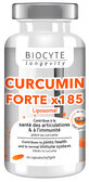 Biocyte CURCUMIN FORTE &#215; 185 Куркума: Нормализация суставов и улучшение подвижности, 30 капсул