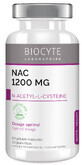 Biocytе NAC 1200 мг N-ацетил-L-цистеїн: Антиоксидантна підтримка, 60 капсул