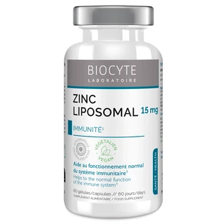 Biocytе ZN ZINC LIPOSOMAL Комплекс цинку: Підтримка імунітету та шкіри, 60 капсул