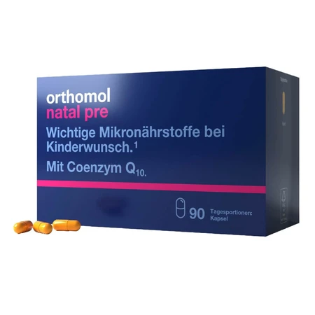 Orthomol Natal Prе капсули №90: ціни та характеристики