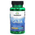 ГАМК гамма-аминомасляная кислота Swanson GABA 500 mg капсулы №100: цены и характеристики
