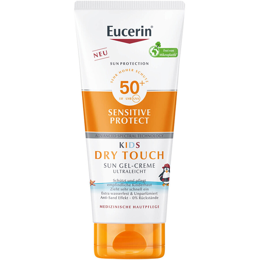 Гель-крем для детей Eucerin солнцезащитный ультралегкий из SPF 50+ 200 мл: цены и характеристики