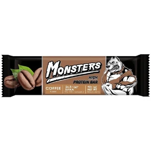 Батончик протеиновый Vale Monsters с кофе глазированный кондитерской глазурью 40 г 