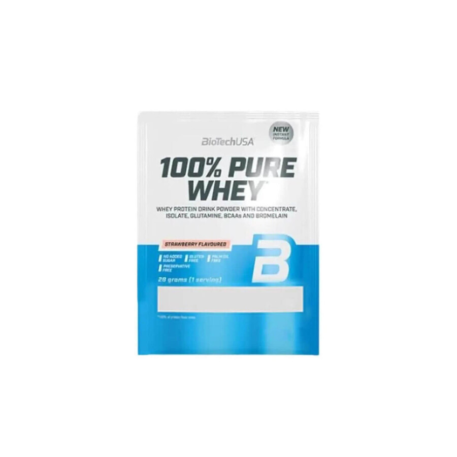 Протеин для спортсменов BiotechUSA 100% Pure Whey Chocolate 28 г : цены и характеристики