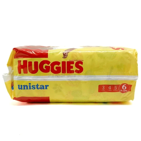 Подгузники для детей Huggies Unistar унисекс размер 6 от 15 до 30 кг 12 шт: цены и характеристики