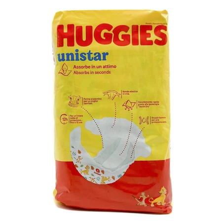 Підгузники для дітей Huggies Unistar унісекс розмір Junior 5 від 11 до 25 кг 14 шт: ціни та характеристики