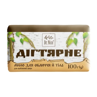 Мило дігтярне Dr. Nice тверде 100 г