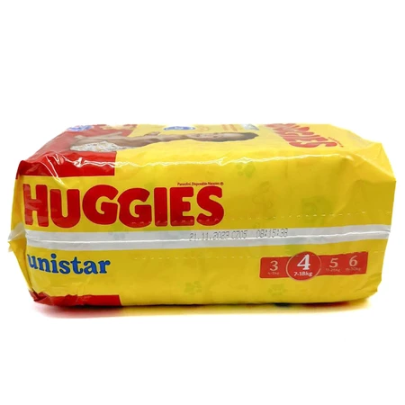 Підгузники для дітей Huggies Unistar унісекс розмір 4 від 7 до 18 кг 16 шт: ціни та характеристики