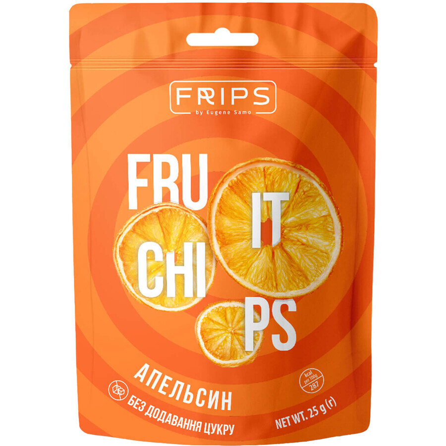 Чипси фруктові Frips з апельсину 25 г: ціни та характеристики